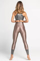 ATHLEEYA legging - COFFEE SHINE - bézs