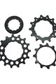 SRAM kazettakosarak - REPLACEABLE COGS PG-1210/1230 11T-13T-15T - fekete