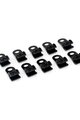 SRAM kapocs - CABLE GUIDE CLIPS - fekete