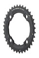 SRAM lánckerék - MTB 36T 104 S1 49 CHAINLINE AL5 2X10 NO PIN BLAST - fekete