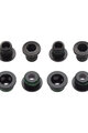 SRAM csavarkészlet - CRANK CHAINRING BOLT KIT 4X2 - fekete