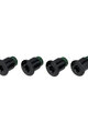 SRAM hajtómű-csavarkészlet - 4X2 M8X4.75X8.75 STEEL 94/107 BCD BLACK QTY 4 - fekete