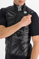 SPORTFUL Kerékpáros mellény - HOT PACK EASYLIGHT - fekete