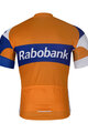 BONAVELO Rövid ujjú kerékpáros mez - RABOBANK - narancssárga/kék
