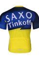 BONAVELO Rövid ujjú kerékpáros mez - SAXO BANK TINKOFF - kék/sárga