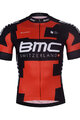 BONAVELO Rövid ujjú kerékpáros mez - BMC - piros/fekete