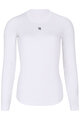 RIVANELLE BY HOLOKOLO Hosszú ujjú kerékpáros póló - WINTER BASE LAYER - fehér