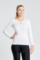 RIVANELLE BY HOLOKOLO Hosszú ujjú kerékpáros póló - WINTER BASE LAYER - fehér