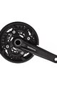 SHIMANO hajtókarok és átalakítók - MT500 175mm 40/30/22 - fekete