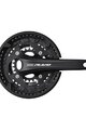 SHIMANO hajtókarok és átalakítók - ALIVIO T4060 175mm 44/32/22 - fekete