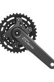 SHIMANO hajtókarok és átalakítók - CUES U6000-2 175mm 36/22 - fekete