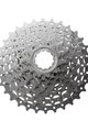 SHIMANO kazetta - CASSETTE HG400 9 11-25 - ezüst