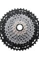 SHIMANO kazetta - CASSETTE XTR M9100 12 10-45 - ezüst/fekete