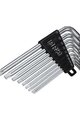 PRO kulcskészlet - WRENCH SET T10/T15/T25/T30/T40/T45/T50 - fekete