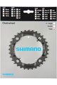 SHIMANO lánckerék - ALIVIO M430 32 - fekete