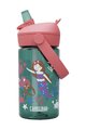 CAMELBAK Kerékpáros palack vízre - THRIVE FLIP STRAW KIDS 0,4l - zöld/rózsaszín