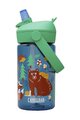 CAMELBAK Kerékpáros palack vízre - THRIVE FLIP STRAW KIDS 0,4l - zöld/kék