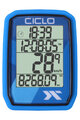 CICLOSPORT tachométer - PROTOS 105 - kék