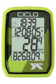 CICLOSPORT tachométer - PROTOS 105 - zöld