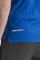 CASTELLI Rövid ujjú kerékpáros póló - ITALIA MERINO - kék