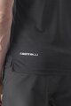 CASTELLI Rövid ujjú kerékpáros póló - MERINO - fekete