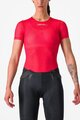 CASTELLI Rövid ujjú kerékpáros póló - PRO MESH W - piros