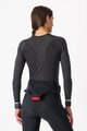 CASTELLI Hosszú ujjú kerékpáros póló - MERINO SEAMLESS W - fekete