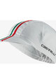 CASTELLI Kerékpáros sapka - ITALIA CAP - fehér