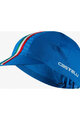 CASTELLI Kerékpáros sapka - ITALIA CAP - kék