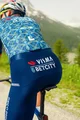 AGU Rövid kerékpáros nadrág kantárral - TDF 2024 TEAM VISMA | LEASE A BIKE - kék