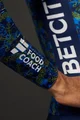 AGU Hosszú ujjú kerékpáros mez nyári - TDF 2024 TEAM VISMA | LEASE A BIKE - kék/sárga