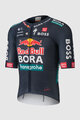 SPORTFUL Rövid ujjú kerékpáros mez - RED BULL BORA - HANSGROHE LIGHT - kék