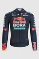 SPORTFUL Hosszú ujjú kerékpáros mez nyári - RED BULL BORA - HANSGROHE THERMAL - kék