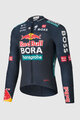 SPORTFUL Hosszú ujjú kerékpáros mez nyári - RED BULL BORA - HANSGROHE THERMAL - kék