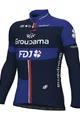 ALÉ Hosszú ujjú kerékpáros mez - GROUPAMA FDJ 2024 - kék