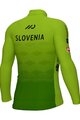 ALÉ Hosszú ujjú kerékpáros mez - SLOVENIAN FEDERATION PRIME 2024 - zöld