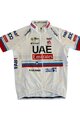 PISSEI Rövid ujjú kerékpáros mez - UAE TEAM EMIRATES 2024 CHAMPION SLOVENIA REPLICA JR - fehér