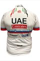 PISSEI Rövid ujjú kerékpáros mez - UAE TEAM EMIRATES 2024 CHAMPION SLOVENIA REPLICA JR - fehér