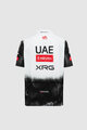 PISSEI Rövid ujjú kerékpáros mez - UAE TEAM EMIRATES 2025 REPLICA JR - fehér/fekete