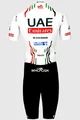 PISSEI Kerékpáros overall - UAE TEAM EMIRATES 2024 - fehér/fekete
