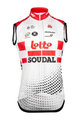 Kerékpáros mellény - LOTTO SOUDAL 2019 - piros/fehér