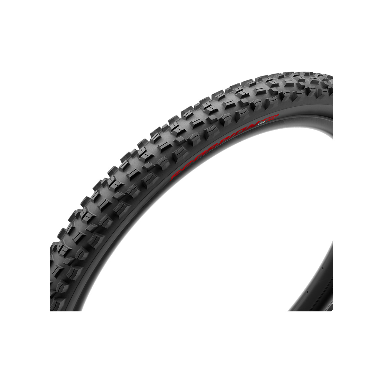 PIRELLI Külső Abroncs  - SCORPION E-MTB M HARDWALL 29 X 2.6 60 Tpi - Piros/fekete