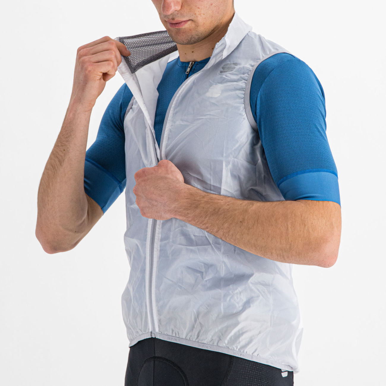 SPORTFUL Kerékpáros Mellény - HOT PACK EASYLIGHT - Fehér