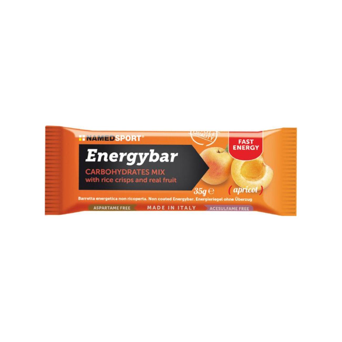 NAMEDSPORT Musliszelet - ENERGY BAR APRICOT 35g