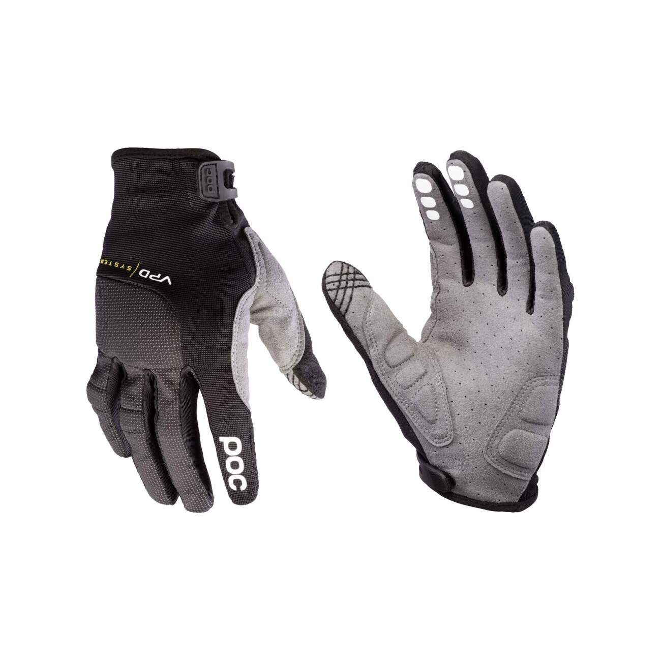 POC Kerékpáros Kesztyű Hosszú Ujjal - RESISTANCE PRO DH GLOVE - Fekete