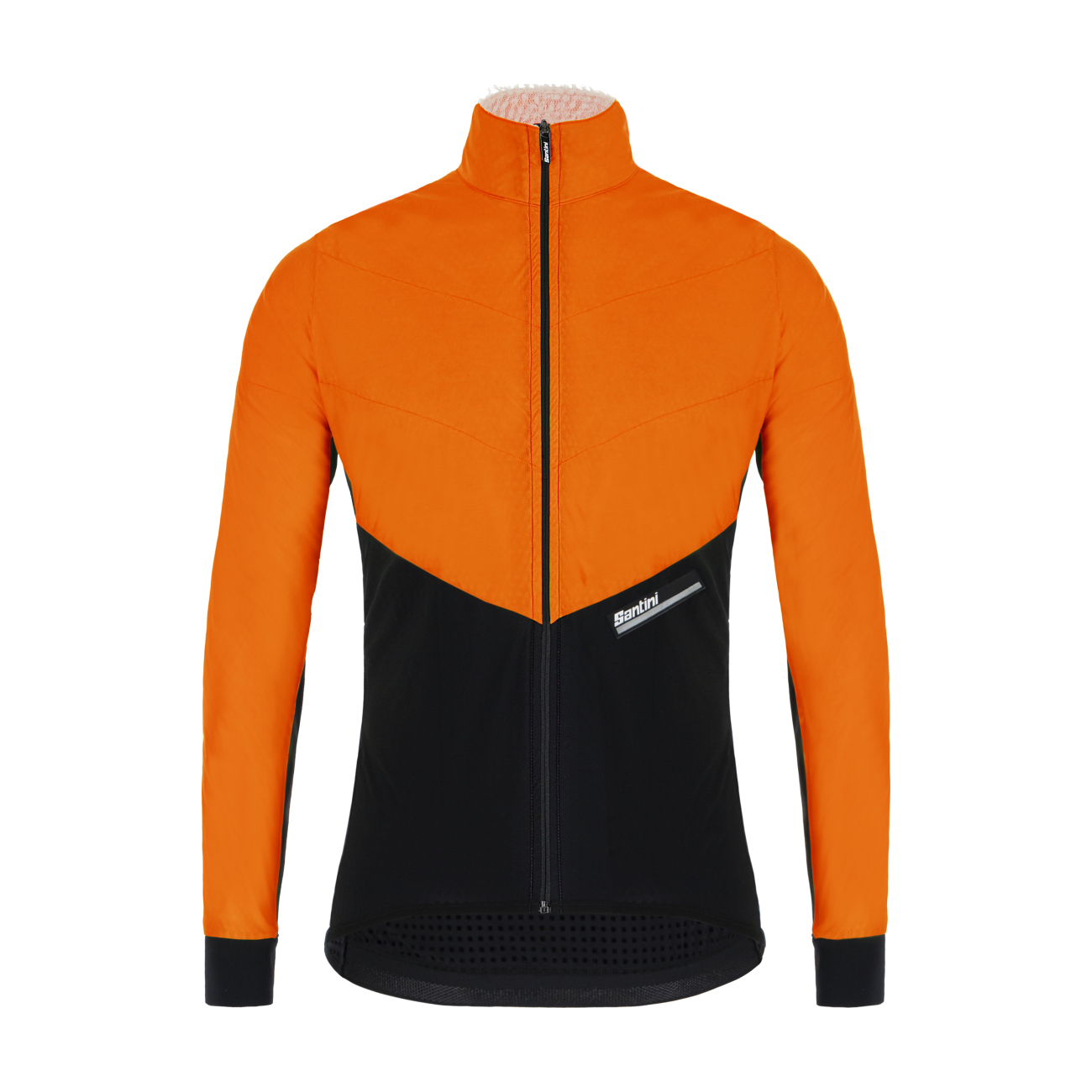 SANTINI Kerékpáros Dzseki Béléssel - REDUX VIGOR - Narancssárga/fekete