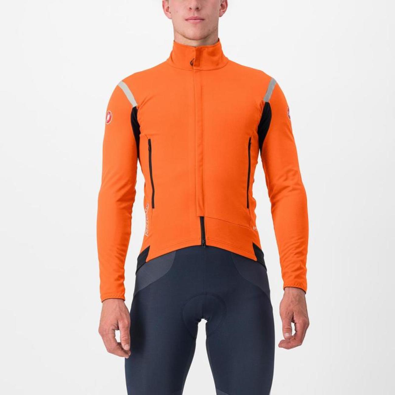 CASTELLI Kerékpáros Dzseki Béléssel - PERFETTO RoS 2 - Narancssárga