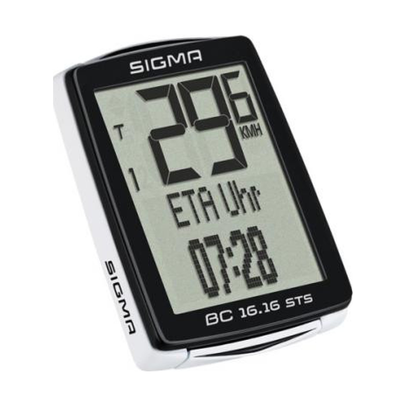 SIGMA SPORT Tachométer - BC 16.16 STS - Fehér/fekete