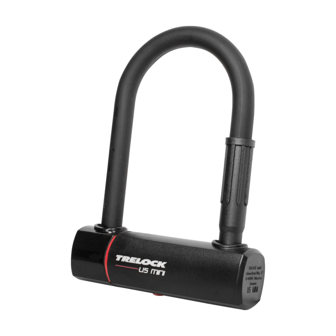 TRELOCK Kerékpár Lakat - U5 MINI + HOLDER ZB 401 - Fekete