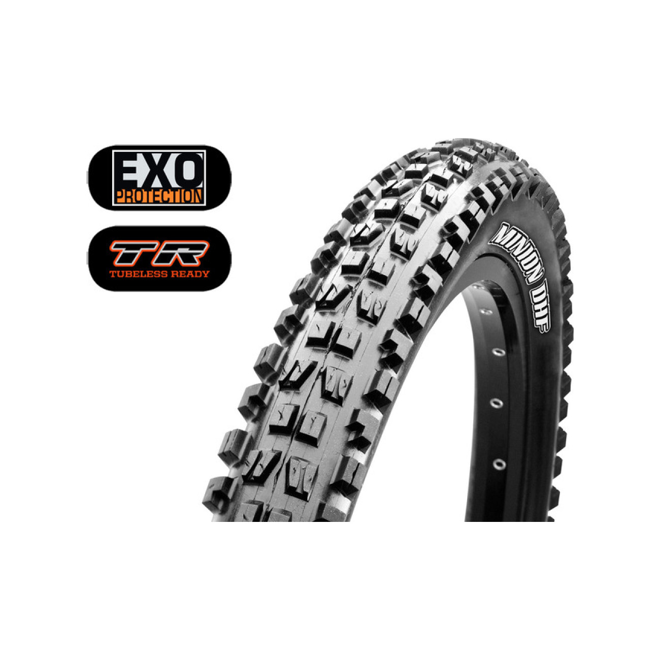 MAXXIS Külső Abroncs  - MINION DHF 26x2.30 EXO/TR/DC - Fekete